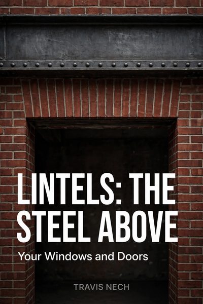 Cover of Lintels: The Steel Above Your Windows and Doors, a free brick repair book by Travis Nech
