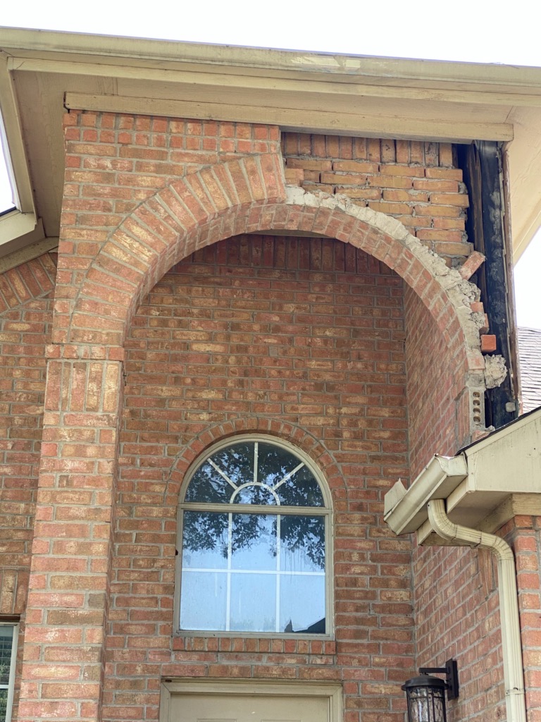 Is your brick arch sagging or showing cracks? These are signs of structural failure that require expert attention. Champion B