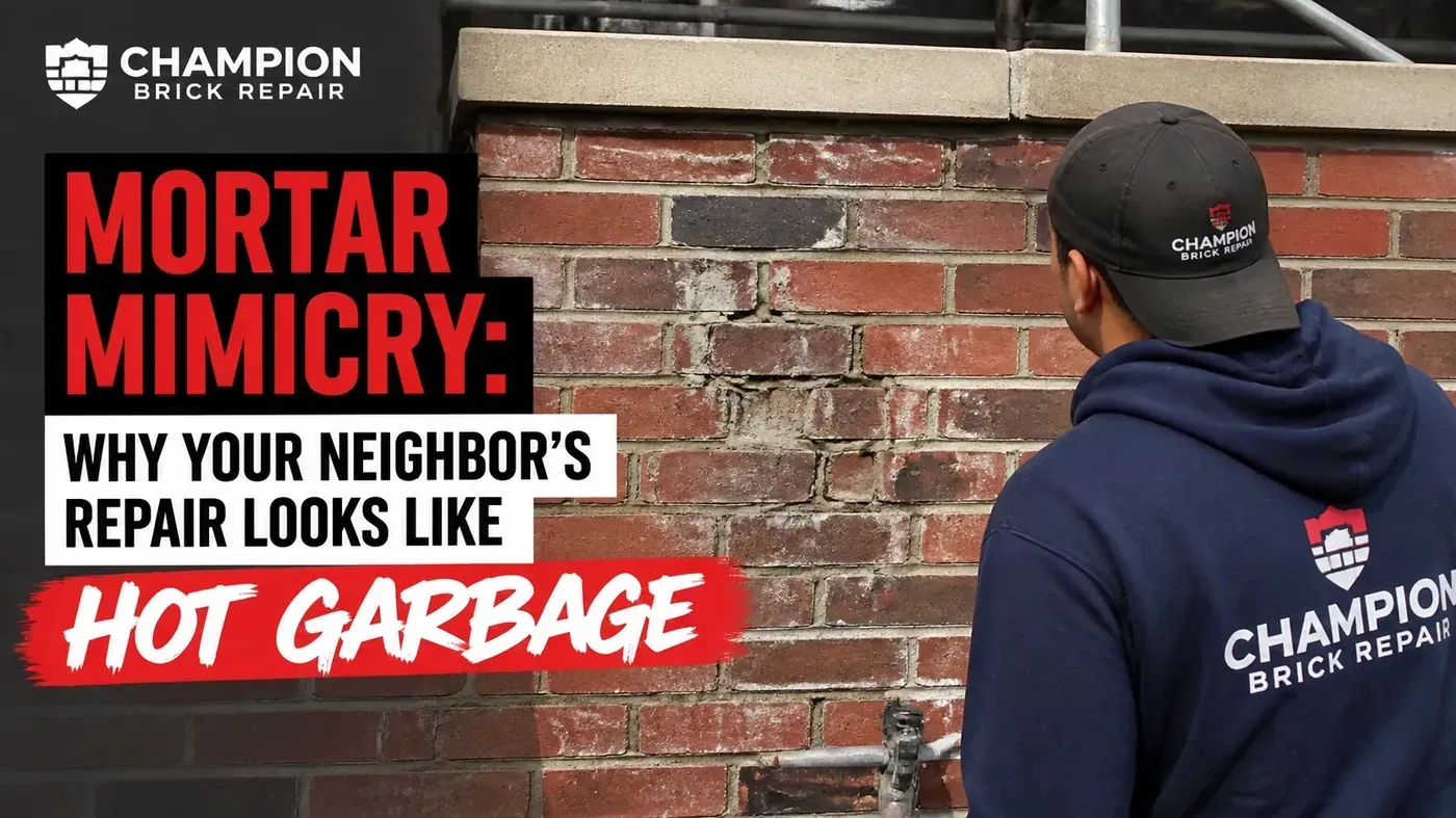 Brick repair in Texas by Champion Brick Repair