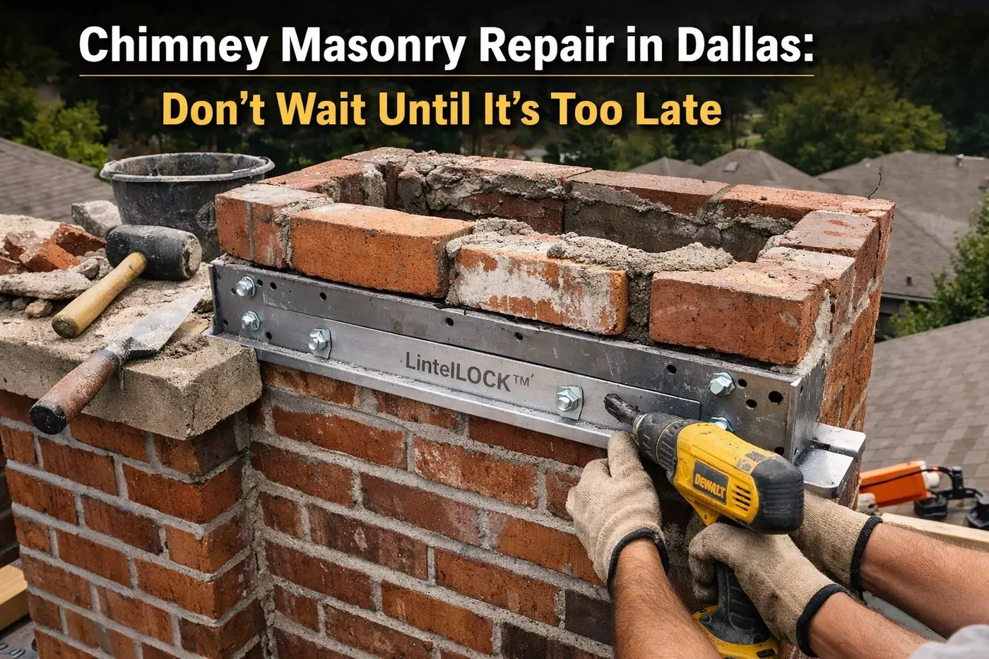 Brick repair in Texas by Champion Brick Repair