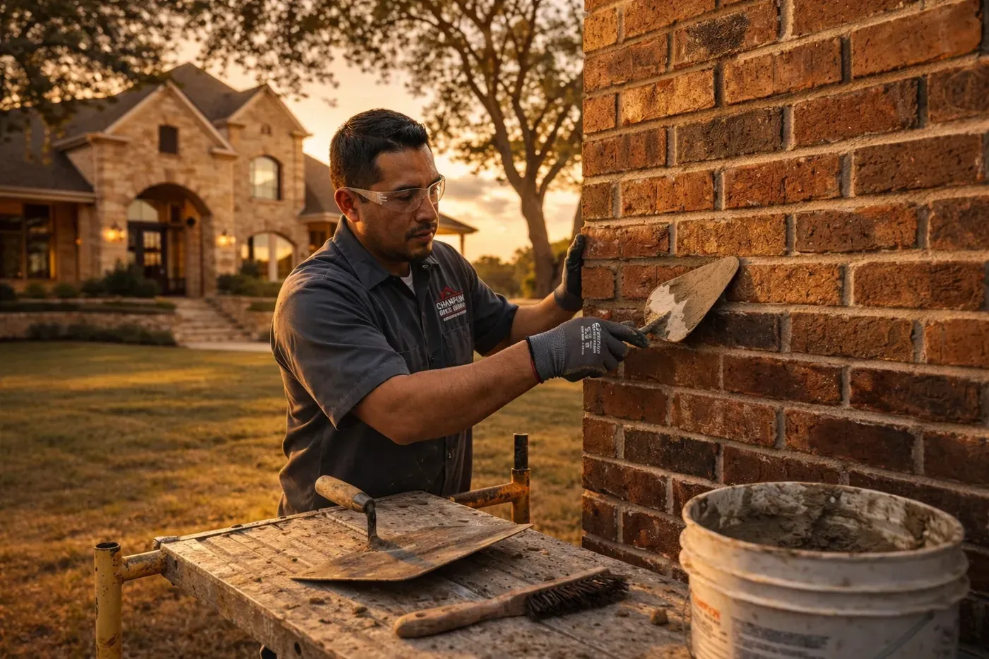 Brick repair in For The Stars Why Dfw S A List Trusts Champion Brick Repair, Texas by Champion Brick Repair