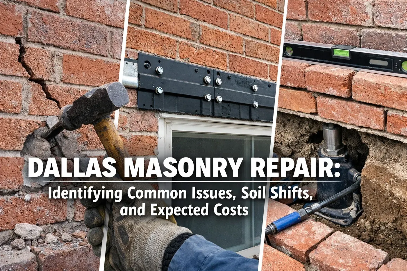 Brick repair in Texas by Champion Brick Repair