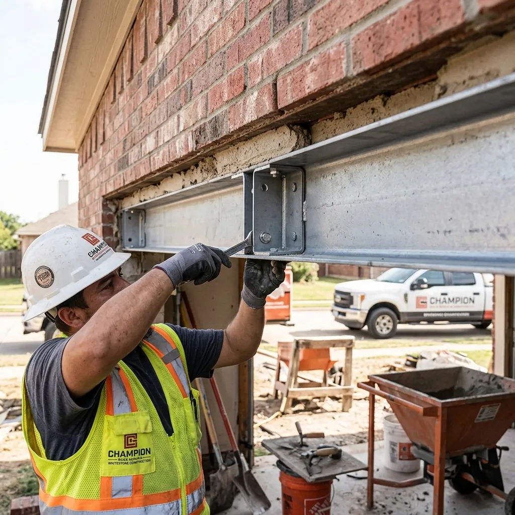 Brick repair in Texas by Champion Brick Repair