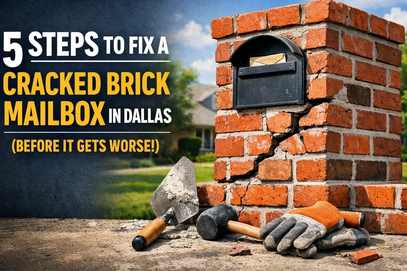 Brick repair in Texas by Champion Brick Repair
