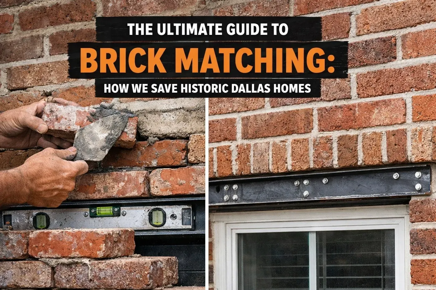 Brick repair in Texas by Champion Brick Repair