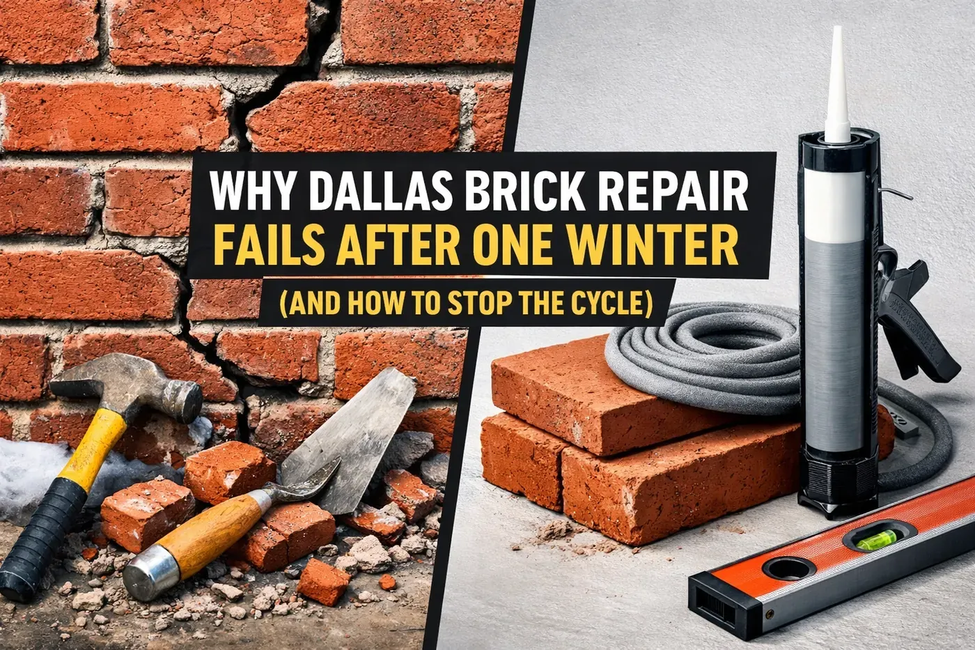 Brick repair in Texas by Champion Brick Repair