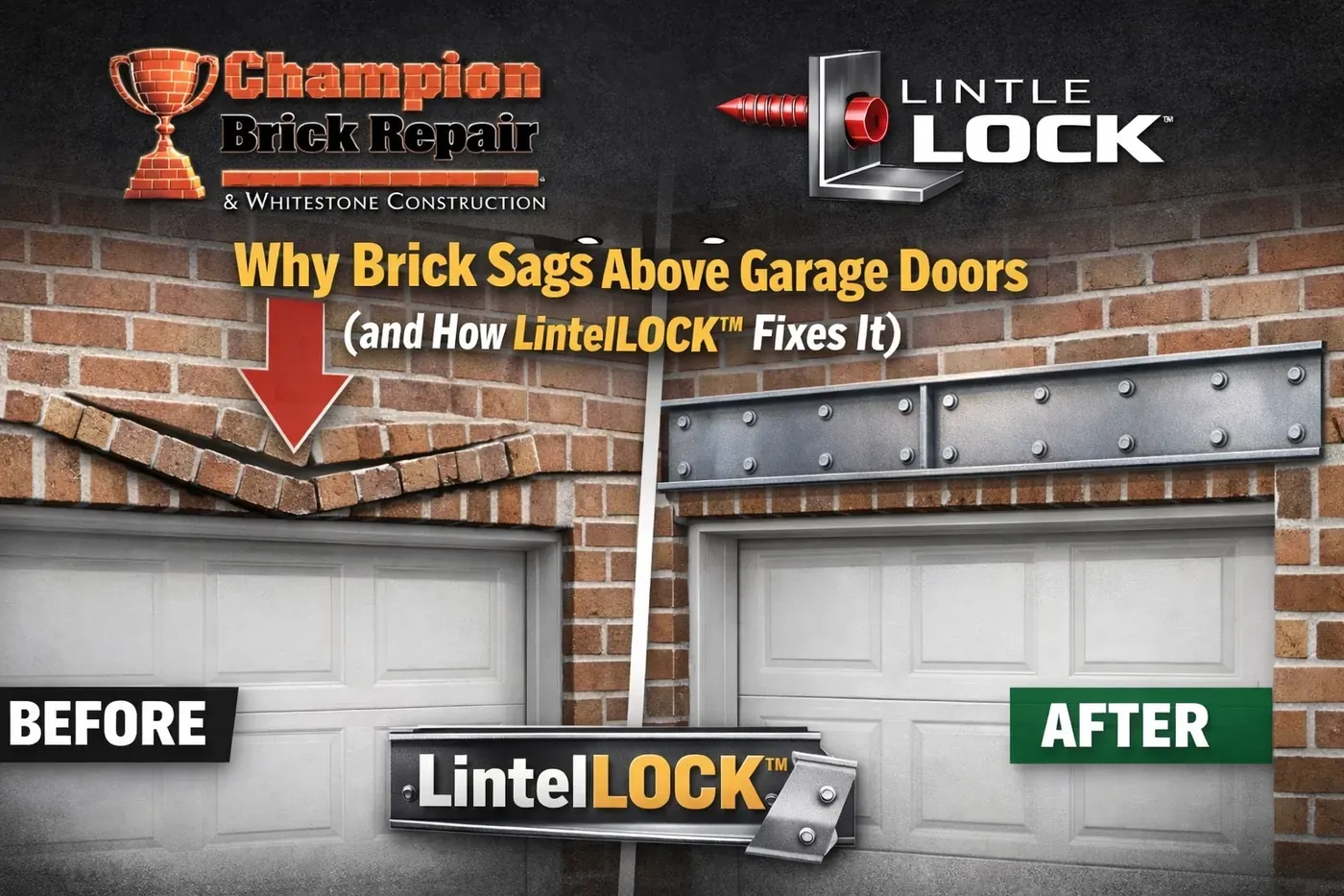 Brick repair in Texas by Champion Brick Repair
