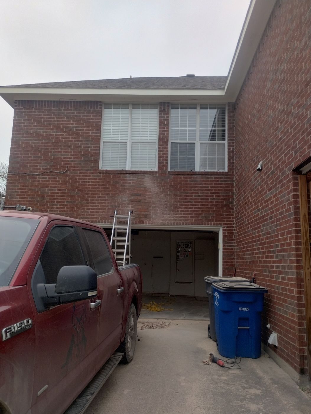 Garage lintel repair