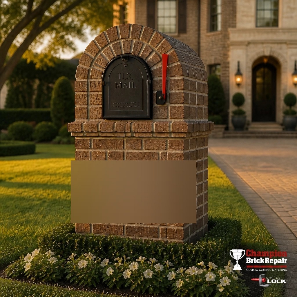 Brick Mailbox — Champion Brick Repair