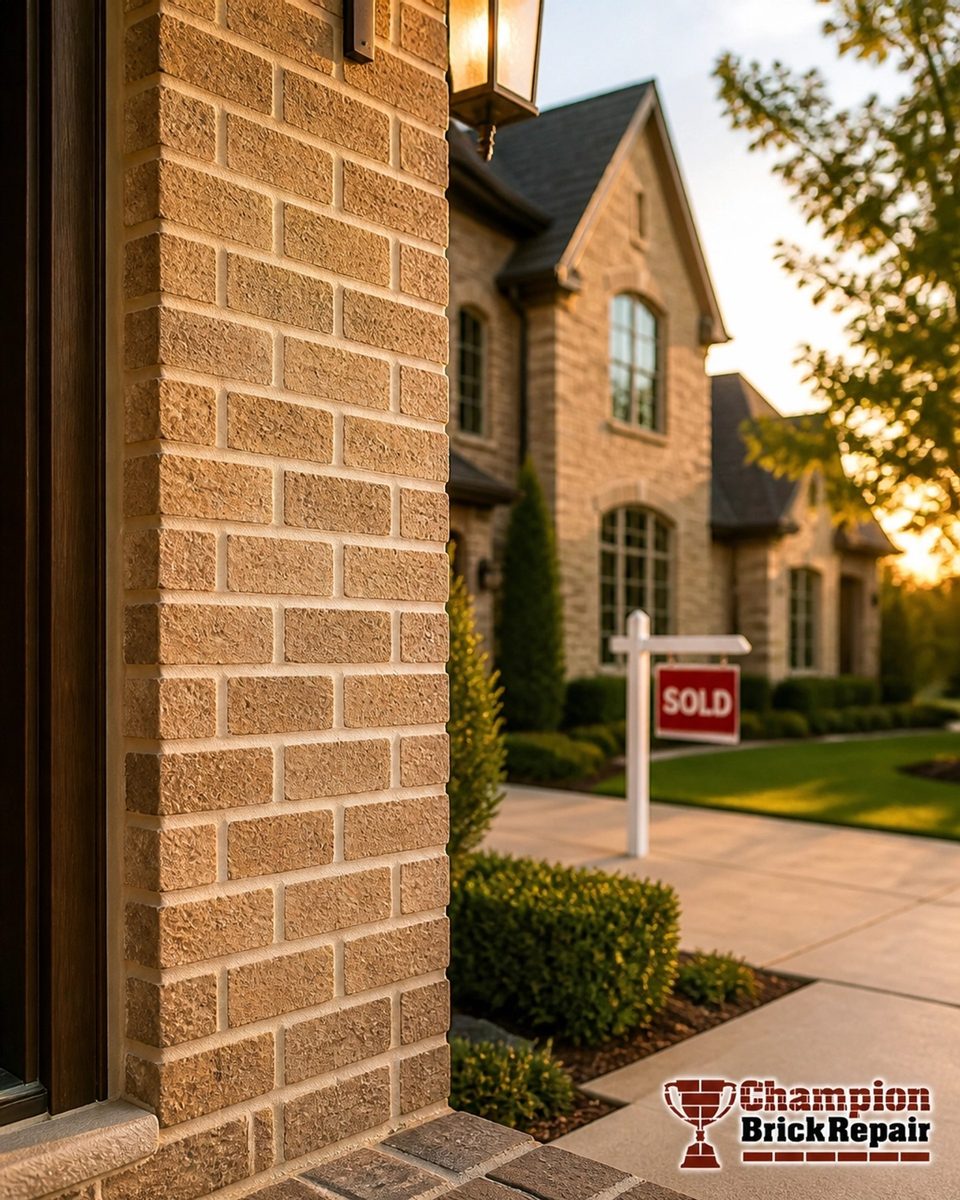 Porch Column — Champion Brick Repair